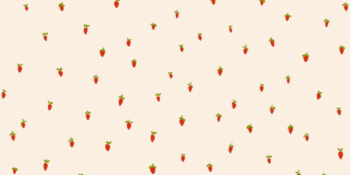 1980x2520 Strawberries Custom Wallpaper | Hygge