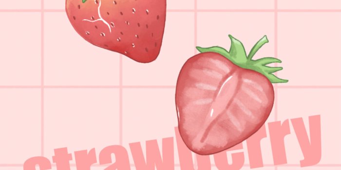 1242x2688 STRAWBERRY WALLPAPERS