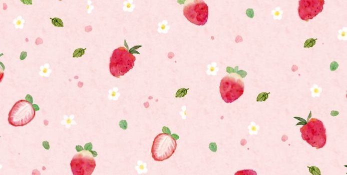 693x1280 Cute Aesthetic Strawberry Wallpapers