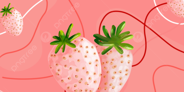 1200x1920 Wallpaper White Strawberry Background