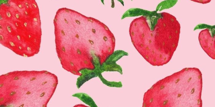740x1280 Download Delicious Strawberry Aesthetic