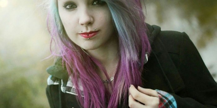 1440x1280 Emo girl wallpaper, Pink hair, Cute emo