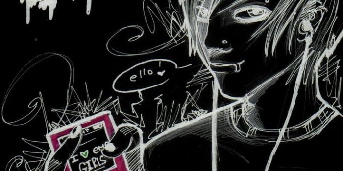 736x1092 EMO CARTOONS | Emo Wallpapers of Emo