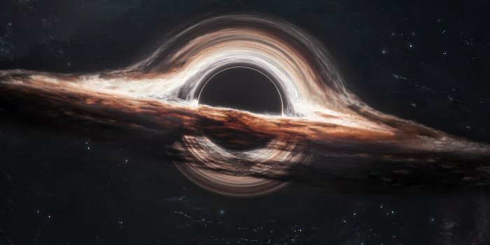 2880x1800 Gargantua black hole Wallpaper 4K