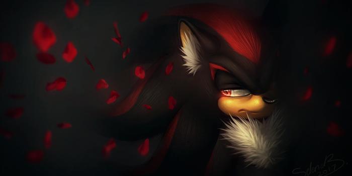 1920x1080 shadow hedgehog fanart - thirstymag
