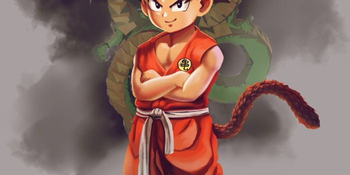 1800x2545 Top 35 Best Kid Goku iPhone Wallpapers