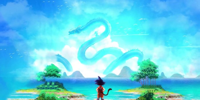 1920x1080 Kid Goku With Shenron Dragon Ball Live