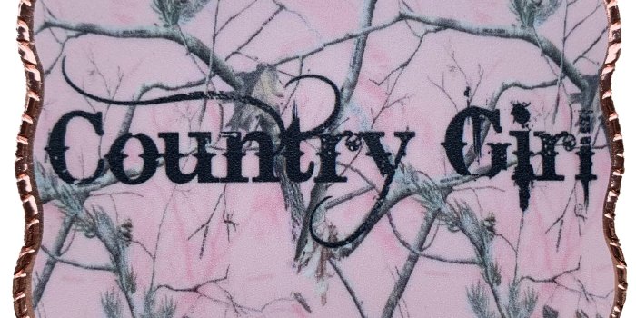2048x1628 Pink Camo Country Girl - Wallet Buckle
