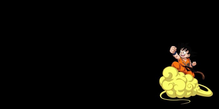 1920x1080 Kid Goku, Dragon Ball, Flying Nimbus