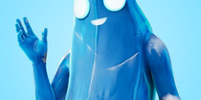 736x1308 Download Frozen Peely Fortnite 4K Ultra