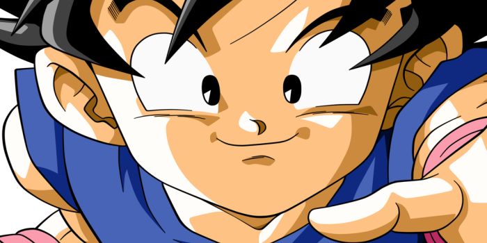 1080x2403 Kid Goku by Juanlu Suárez