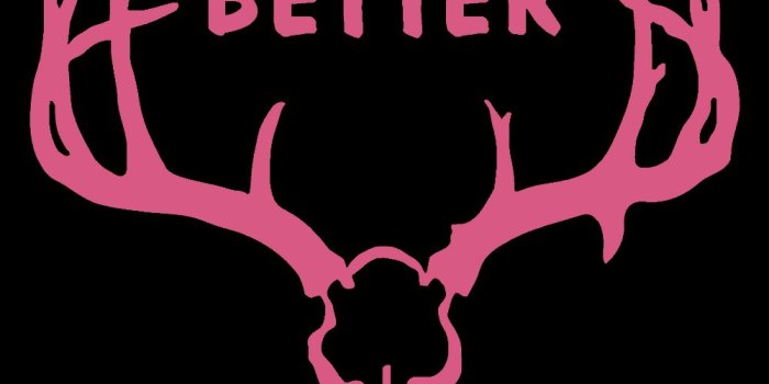 1000x1057 GIRLS DO IT BETTER DEER HUNTING DECAL