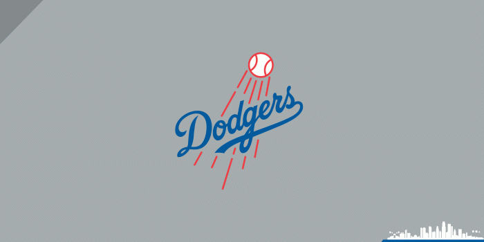 3840x2160 OC] Dodgers Skyline Silhouette Desktop
