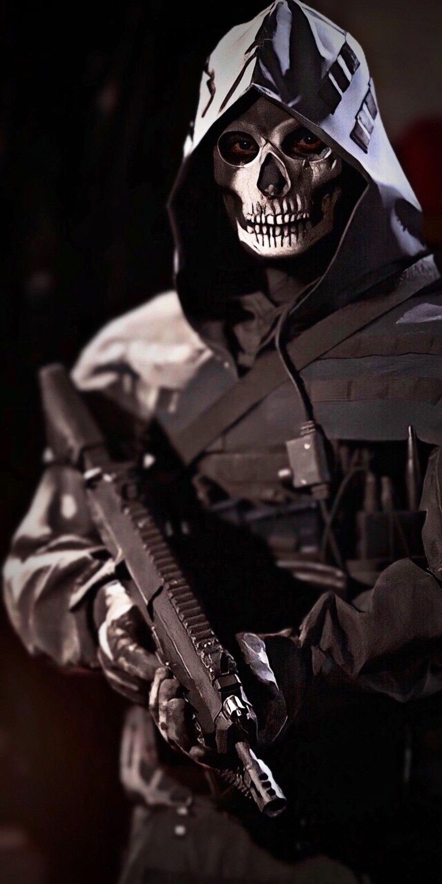 870x1740 Ghost - Wallpaper | Call of duty ghosts