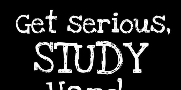 1080x1920 Get serious study hard Wallpaper