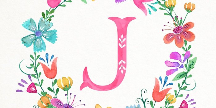 1500x2100 Cute Letter J Wallpapers