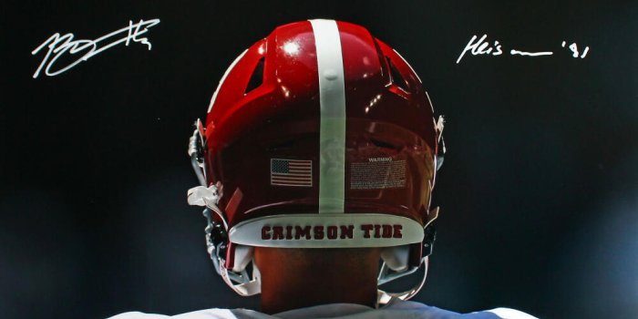 1000x789 Bryce Young Signed Alabama Crimson Tide