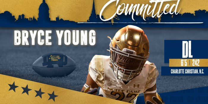 1280x720 DE Bryce Young Commits to Notre Dame