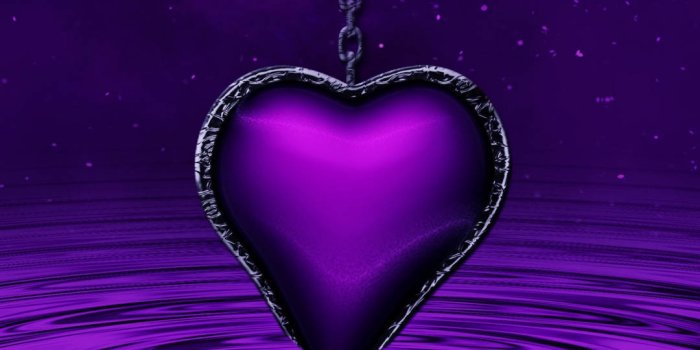 1080x1920 100+] Purple Heart Wallpapers