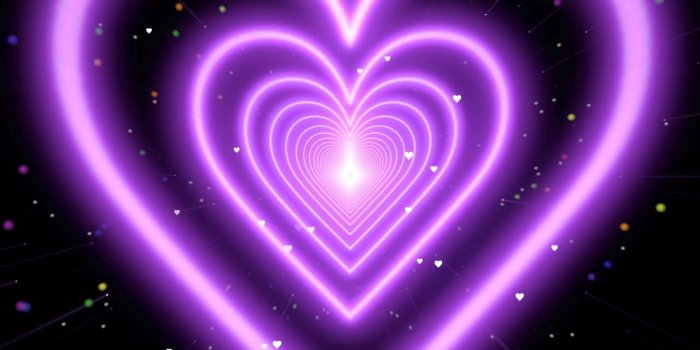 1280x720 Purple Heart Background