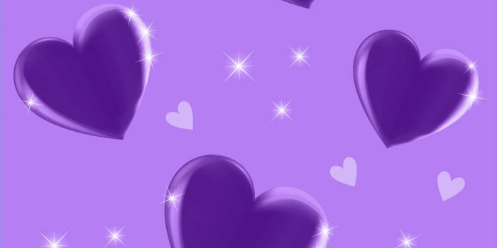 1080x1920 Download Purple Glitter Heart And White