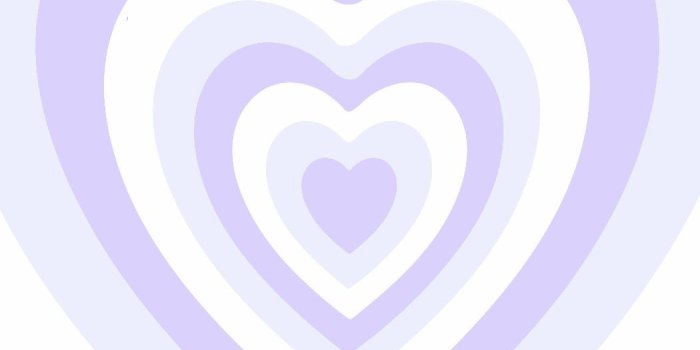 1050x1050 Preppy Purple Heart Wallpapers