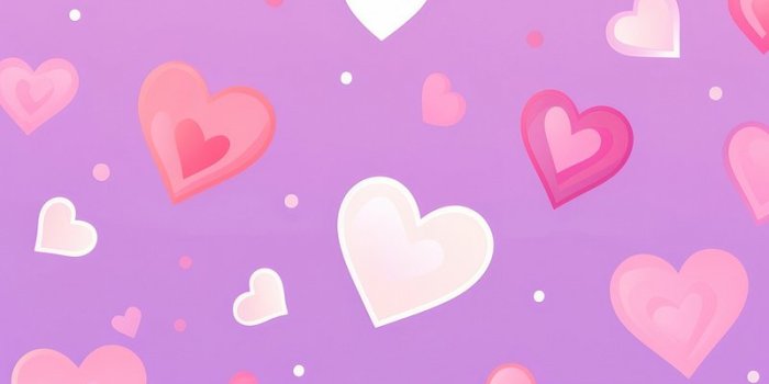 800x1427 Purple Hearts Wallpaper Images | Free