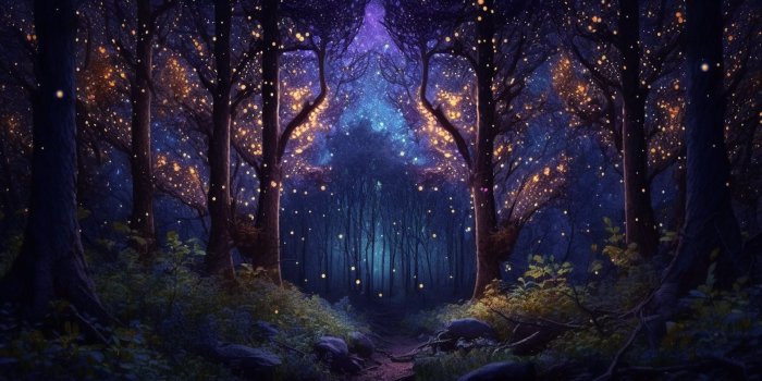 1568x896 5 Night Forest Wallpaper Images