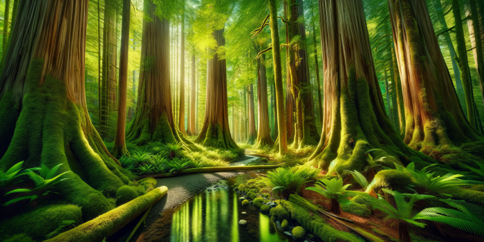 3584x2048 Enchanted Forest HD Wallpaper