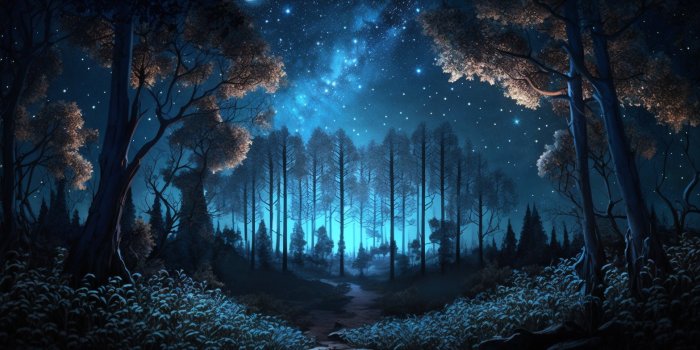 1568x896 5 Night Forest Wallpaper Images