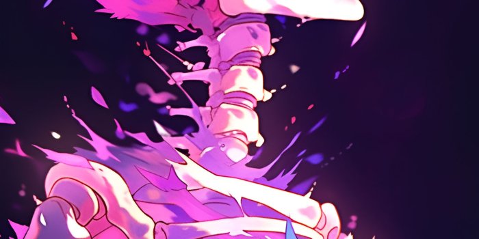 1463x3171 Purple Skeleton Creepy Wallpapers