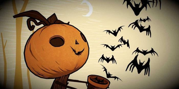 1920x1080 Cartoon Halloween Pumpkin Setting