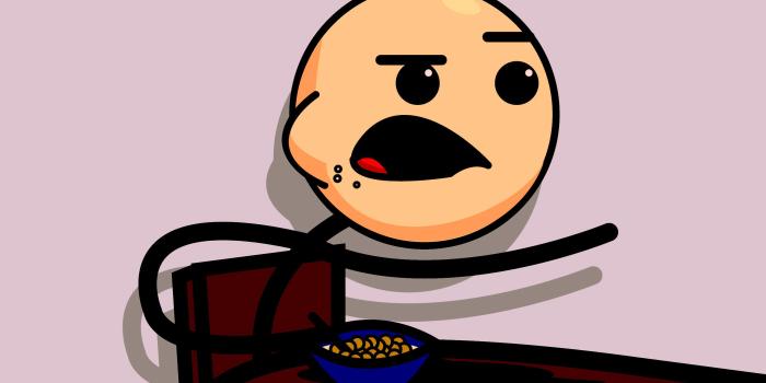 2560x1600 Wallpaper humor, Troll face, cereal for