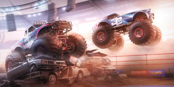 3840x1921 30+] Monster Truck Wallpapers