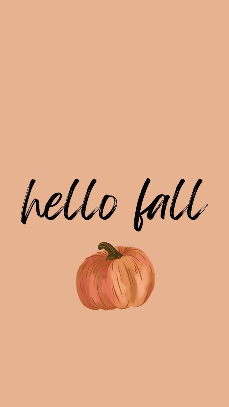 736x1308 Hello Fall Phone Screen Wallpaper