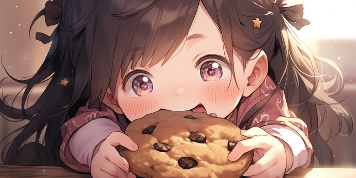 2912x1632 Chocolate Chip Cookie HD Wallpaper