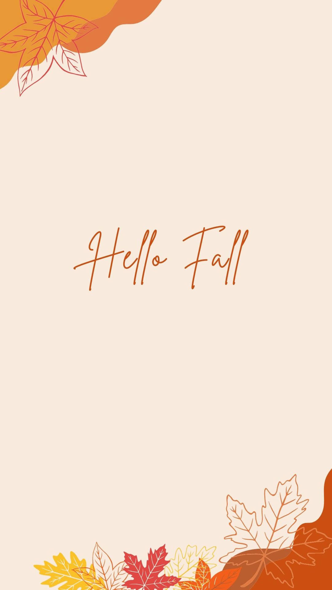 1080x1920 Download free Hello Fall Aesthetic