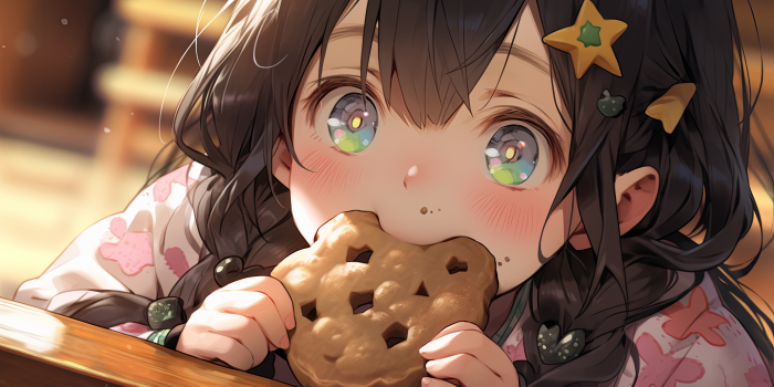 2912x1632 Chocolate Chip Cookie HD Wallpaper