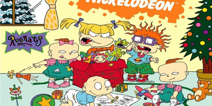1920x1200 Download Rugrats On Christmas Wallpaper
