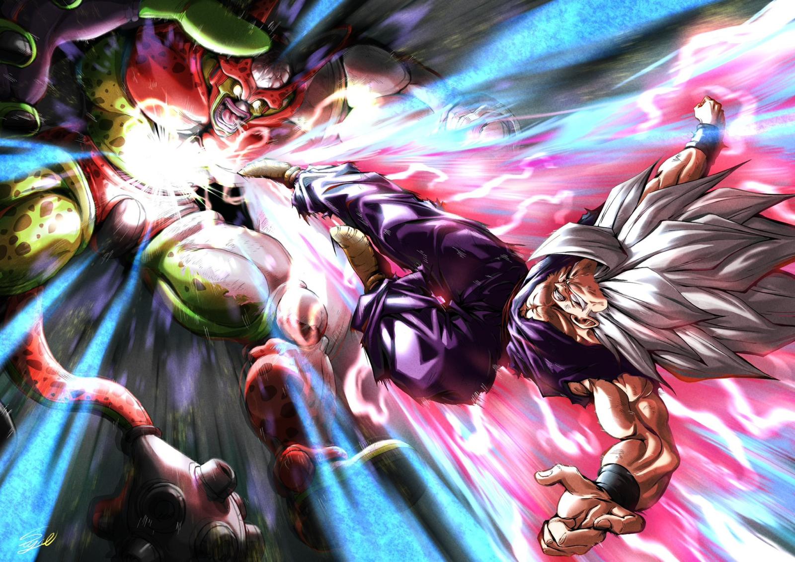 2048x1448 Gohan Beast Vs Cell Max