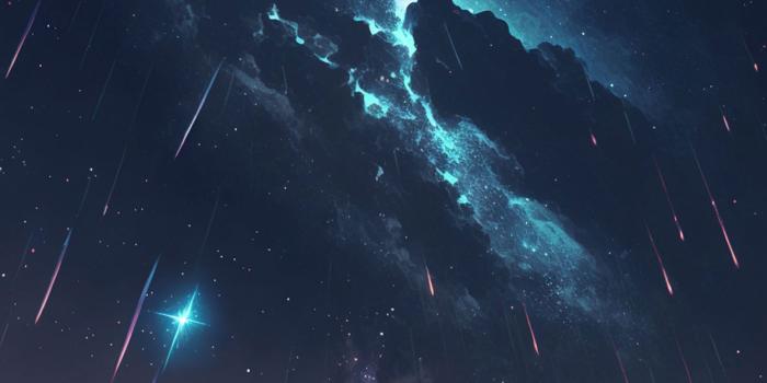 1183x2560 Starfalls in the Night Sky Wallpapers