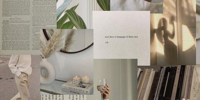 1200x1800 Clean Girl Aesthetic Mood Board Collage
