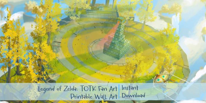 1080x771 Legend of Zelda: TOTK Fan Art Desktop