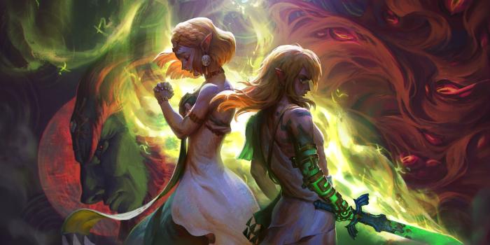 1920x1121 ArtStation - Zelda Totk fanart