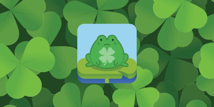 1080x1080 Lucky Frog in the Market for 500 tokens