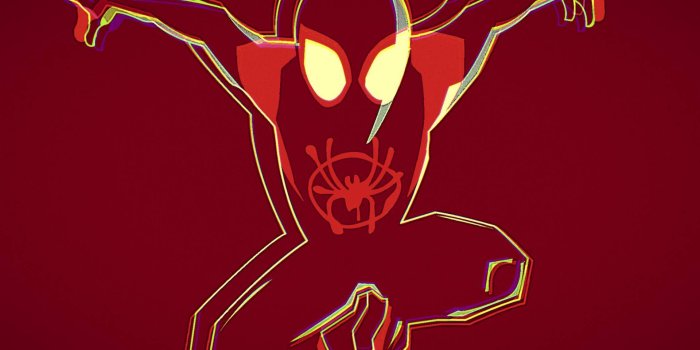 1920x1920 Spider Man Into The Spider Verse Line