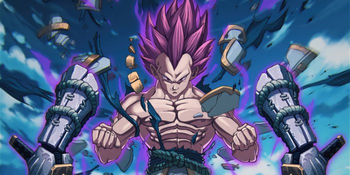 5120x2880 Samurai Vegeta Ultra Ego Wallpaper,HD