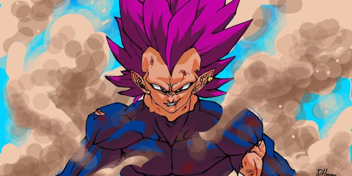 2048x1151 Ultra Ego Vegeta [oc] : r/dbz