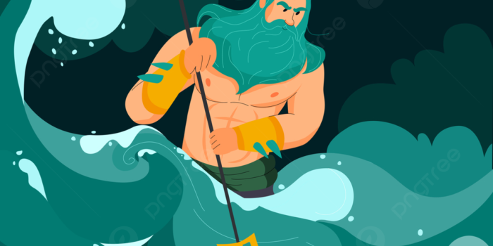 1200x1230 Poseidon Greek God Of Sea With Trident