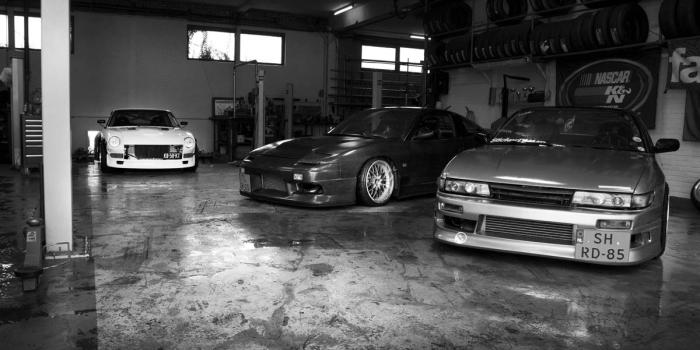 1200x800 Weekend Wallpaper: Dream garage